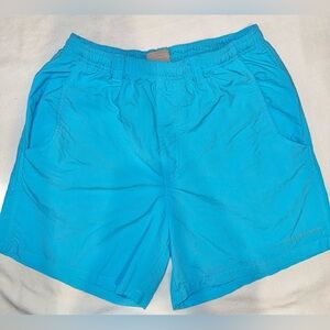 Columbia Men's Vibrant Blue Athletic Shorts